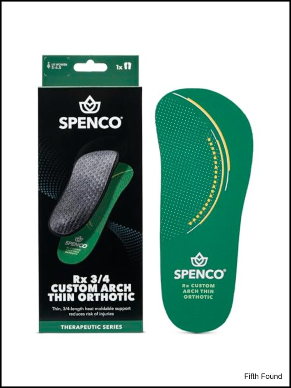 3/4 Length Orthotic Insoles Arch Support Shock Absorbing Shoe Inserts